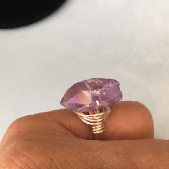 🔮 Lavender Quartz Ring✨ - Picture 3 of 8